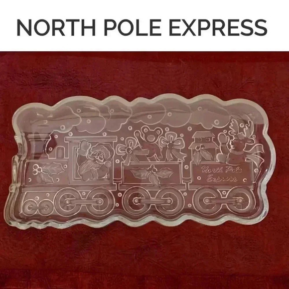 Holiday Traditions North Pole Express Train Server - Picture 1 of 6